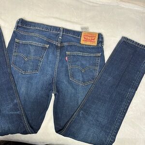 Levi's 522 Men's Straight Jeans - Dark Blue 34x34